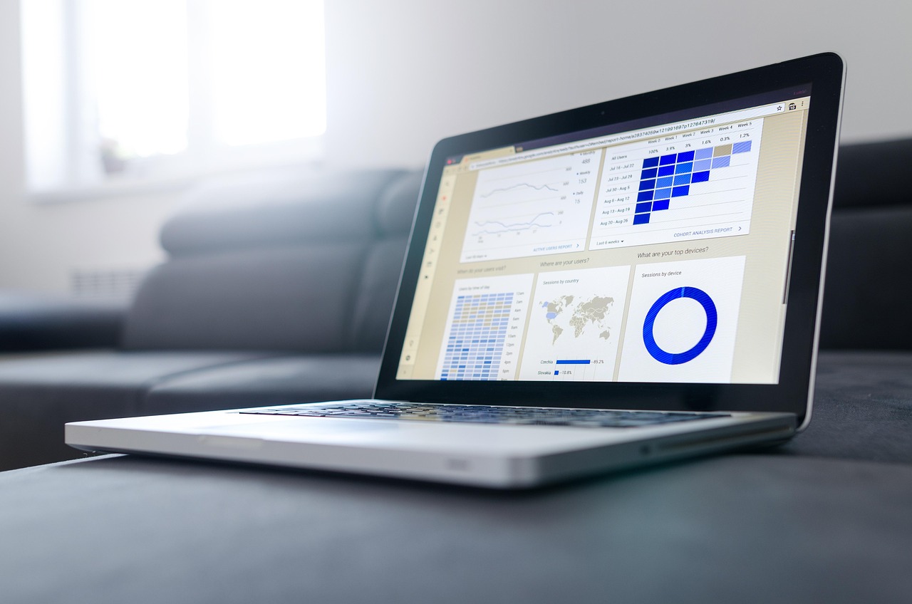 e-commerce revenue dashboard screen
